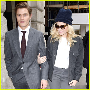 Pixie Lott & Oliver Cheshire: Monday Morning Stroll After Mother's Day Celebrations