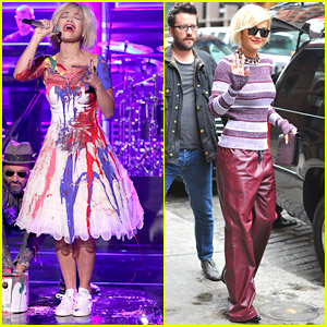 Rita Ora: Paint Party on 'The Tonight Show with Jimmy Fallon' - Watch Her Performance!