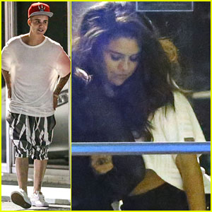 Selena Gomez Visits Justin Bieber at the Studio - See ALL the Pics!