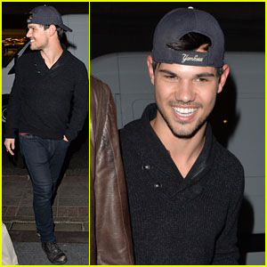 Taylor Lautner is 'Very Happy' with Girlfriend Marie Avgeropoulos