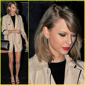 Taylor Swift Shows Off Some Leg for a Night Out