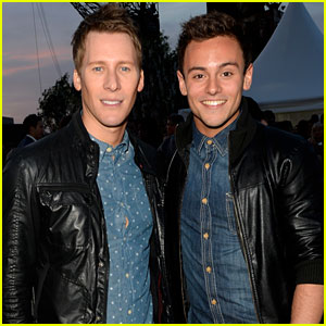 Tom Daley & Dustin Lance Black Step Out as a Couple!