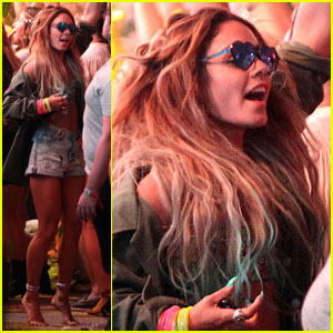 Vanessa Hudgens Dances it Out at Coachella!