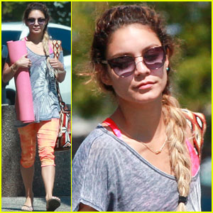 Vanessa Hudgens is a Braided Goddess for Weekend Yoga!