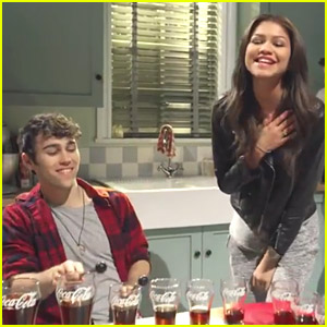 Zendaya & Max Schneider Have an 'Ahh' Moment with Double Coca-Cola Music Videos