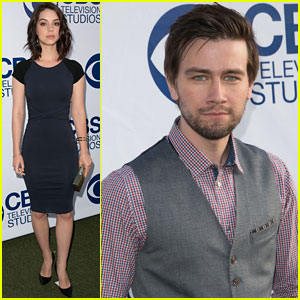 Adelaide Kane & Torrance Coombs 'Reign' Supreme at CBS Summer Soiree!