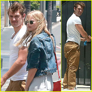 Alex Pettyfer & Girlfriend Marloes Horst Get Alone Time at His Beverly Hills Apartment!