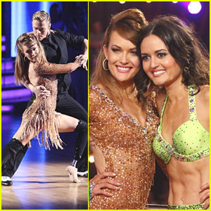 Amy Purdy Snaps Selfie with Danica McKellar Before Placing 2nd During 'DWTS' Finale