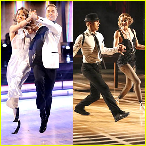 Amy Purdy Dances on Blade Runners For Quickstep on 'DWTS' & Nails It