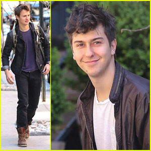 Ansel Elgort Was 'Crying of Laughter' From Co-Star Nat Wolff