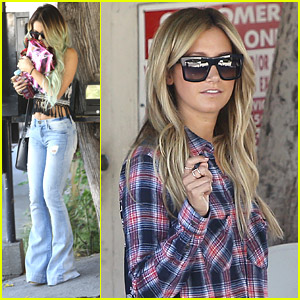 Vanessa Hudgens & Ashley Tisdale Make It A Girl's Day Out at the Salon
