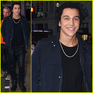 Austin Mahone Shoots 'Shadow' Music Video on Location in London!