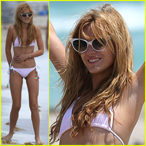 Bella Thorne Shows Off Her Bikini Body as She Hits the Beach!