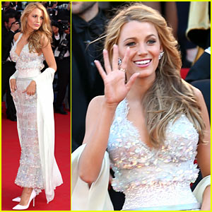 Blake Lively Goes Sheer in Chanel Couture at Cannes Film Festival 2014!