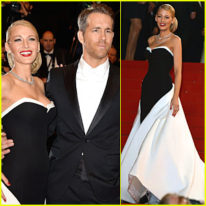 Blake Lively & Ryan Reynolds Dress Up for 'Captives' Cannes Premiere
