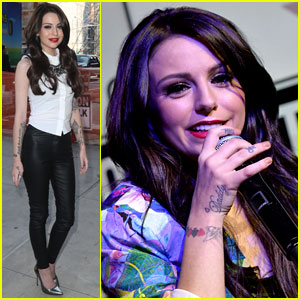 Cher Lloyd Hits the Stage at the MLB Fan Cave!