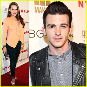 Drake Bell & Bethany Joy Lenz Hit Up Nylon's Young Hollywood Party
