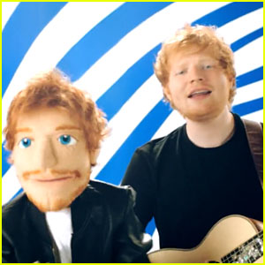 Ed Sheeran Rocks Out with Lookalike Muppet & Pharrell Wiliams in New 'Sing' Music Video - Watch Now!