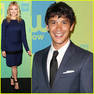 Eliza Taylor & Bob Morley Stop by the CW Upfronts & Dish on 'The 100' Finale!