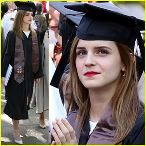 Emma Watson Graduates From Brown University - See the Pics Here!