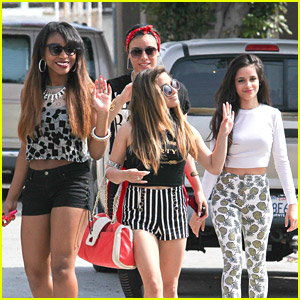 Fifth Harmony Hit Up Recording Studio in Hollywood