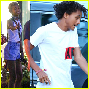 Jaden Smith Stops by Sugarfish Sushi Two Days in a Row with Friends in Tow!