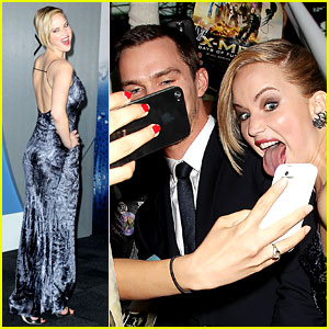 Jennifer Lawrence Made Some Crazy Faces at the 'X-Men' Premiere!