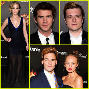 Jennifer Lawrence & Liam Hemsworth Are Picture Perfect at 'Mockingjay Part I' Cannes Party!