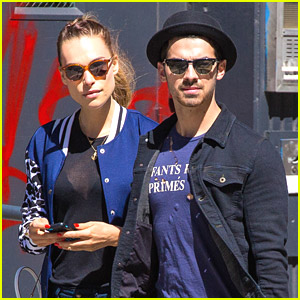 Joe Jonas & Blanda Eggenschwiler Visit Alena Rose After Shopping In New York City