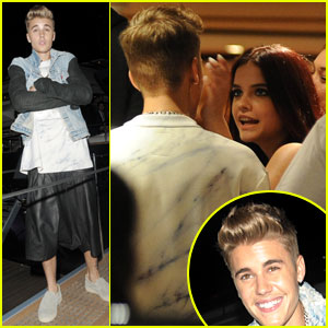 Justin Bieber Catches Up with Old Flame Barbara Palvin at Cannes Party!
