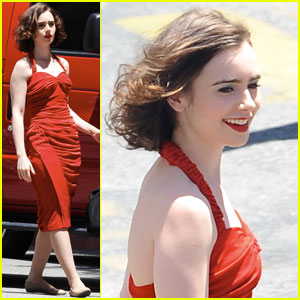 Lily Collins Says She Misses the Quiet Countryside!