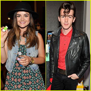 Lucy Hale & Drake Bell Stop by Radio Row Before the Billboard Music Awards!