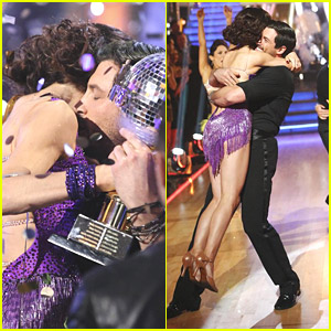 Meryl Davis & Maksim Chmerkovskiy WIN 'Dancing With The Stars' Season 18 - See All The Pics!