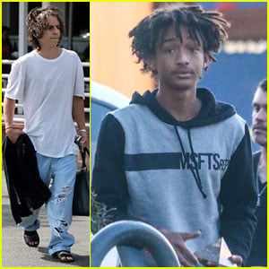 Moises Arias Rocks Ripped Jeans After Jada Pinkett Smith Defends Willow Photo Controversy