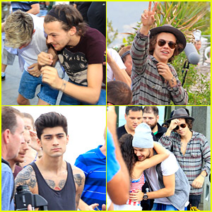 One Direction Cause Havoc While Visiting Christ The Redeemer Statue in Rio