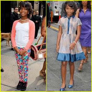 Quvenzhane Wallis Stops by 'GMA', Cracks Us Up in New 'Annie' Trailer - Watch Now!