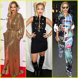 Rita Ora Wears Four Different Outfits in One Day!