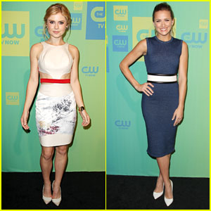 Rose McIver & Shantel VanSanten Introduce New Shows at The CW Upfronts 2014!