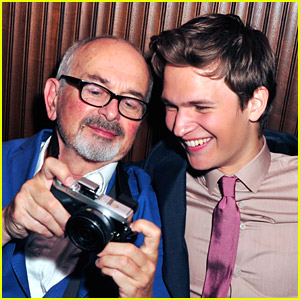 Ansel Elgort & His Dad Arthur Take Pictures Inside 'Fault In Our Stars' After Party