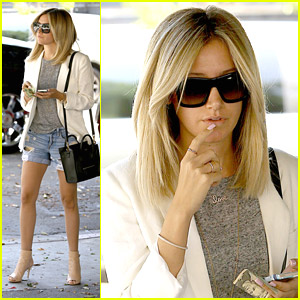 Ashley Tisdale's Manicure is Just Too Pretty For Words