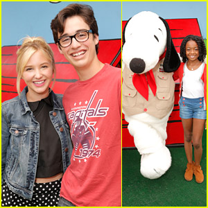Audrey Whitby & Joey Bragg Celebrate Camp Snoopy's 30th Anniversary!