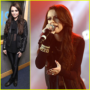 Cher Lloyd Promotes 'Sorry I'm Late' on Kiss FM After Isle of Wight Festival