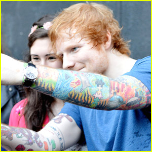 Ed Sheeran Gets Romantic with Elle Mag Q&A