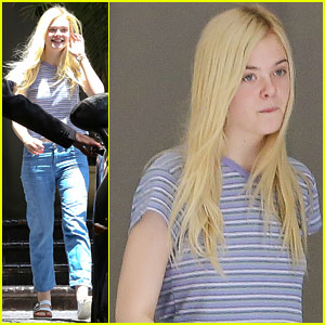 Elle Fanning Indulges in Froyo at Pinkberry!