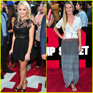 Emily Osment & Heather Morris Heat Up the '22 Jump Street' Premiere!