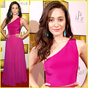 Emmy Rossum is 'Matchy Matchy' at Critics' Choice Television Awards 2014