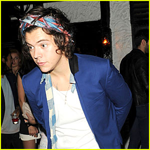 Harry Styles Parties at the Chiltern Firehouse After Returning to London!
