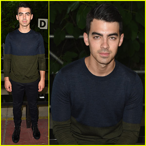 Joe Jonas Goes Two-Toned for Diesel Black Gold Fashion Show in Milan!