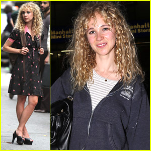 Juno Temple Makes 'Rock 'N Roll' Music in New York City