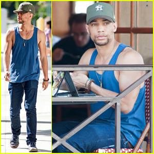 Kendrick Sampson Takes the Jeremy Meeks Comparisons in Stride